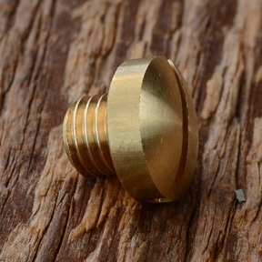 Verschlußschraube für Vergaser SACHS-Motor 98ccm, M7, Messing 