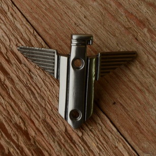 Steuerkopfschild-Figur "ADLER", originalgetreue Nachfertigung des 30er Jahre Gußwappens 