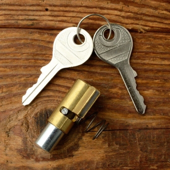 Lenkradschloss mit 10mm Bolzen, rund, Typ Neimann Nr. Mo319 