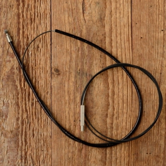 Schaltzug "STURMEY ARCHER", schwarz (noch die rare, alte Ummantelung) , L=1570/425mm, orig. Altbestand 30-60er Jahre 