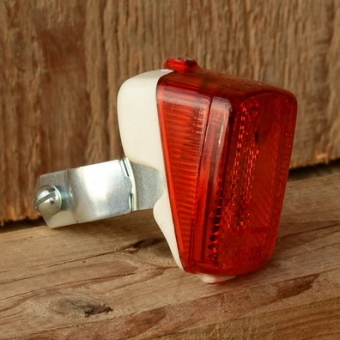 Strebenrücklicht, weiß, orig. 70/80er Jahre 