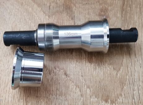 Tretlager / Innenlager passend f. Fahrräder mit BSA,  ITA und/oder defekten Schraubgewinden, Keilachse 