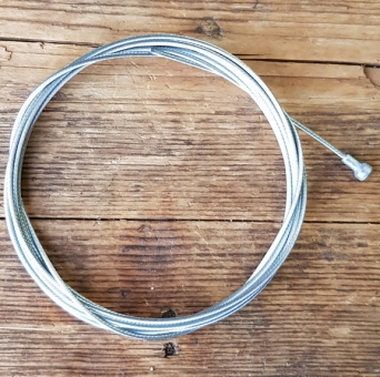 Bremszug Innenzug, mit Standard Birnennippel(Durchmesser 3,5/6 mm mm,  Länge 10 mm), Stahlseil, D=1.5mm, L=2000mm 
