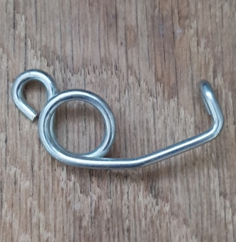 Bremsfeder für Gestängebremse, kurze Ausführung, chromatisiert  