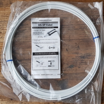 Bowdenzug Außenhülle, Schaltzughülle weiß, 5.0mm, SIS- SP für z.B. Shimano Schaltungen 80-90er Jahre 