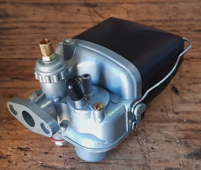 Vergaser für F&S Moped 50 ccm, 1/12/239 mit 12 mm Durchlass, Lochabstand ca. 32 mm, kleine Neuauflage 