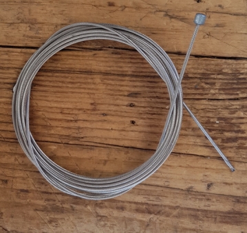 Schaltzug Innenzug für Kettenschaltung, Nippel 4 mm, Stahlseil, D=1.2mm, L= 2200mm 