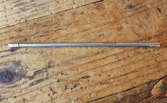 Bowdenzug Außenhülle "SHIMANO"  f. Schaltungszug Umwerfer / Schaltwerk, klar ummantelt, D: außen 5,0 mm, D: innen 2 mm,  