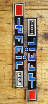 Aufklebersatz  "PFEIL", Unterrohr Folienaufkleber passend für 70-80er Jahre Fahrräder, orig. alte Neuware. 