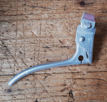Bremshebel, Aluminium, orig. 50-70er Jahre, passend für 22mm Lenker, alte Neuware 