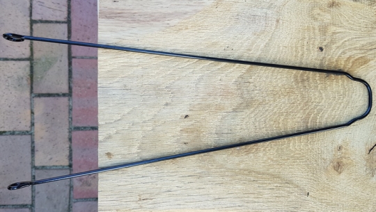 Streben 26", schwarz, passend für Tourenräder, für Klemmplatten - Befestigung 