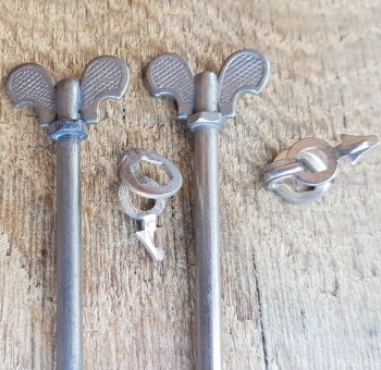 RIEMANN Karbidlaternen , Feder m. Zeiger für die Regulierschraube Wasserzufuhr, rare, orig. alte Neuware ! 