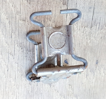 RIEMANN Karbidlaternen Schwebe für Fahrradlaterne, Aufnahme ca. 30 mm, rare, orig. alte Neuware !, ggf. mit leichter Patina   