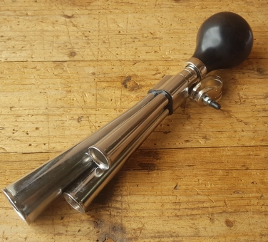 Ballhupe, "3-KLANG" verchromt, Import, L=310mm, 