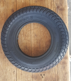 Reifen 8 1/2 x 2  ,  schwarz, klassische Ausführung , perfekt für Tretroller, Karren etc.  
