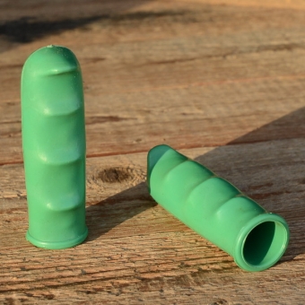 Kunststoffgriff "AHA", grün, 22mm, 50/60er Jahre, orig Altbestand 