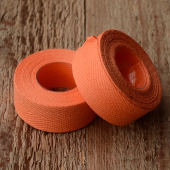 Lenkerband "TEXTIL / LEINEN", orange 