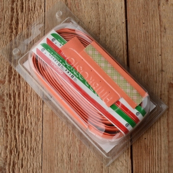 Lenkerband "AMBROSIO", orange, klassisches Lenkerband der 80/90er Jahre, NOS       