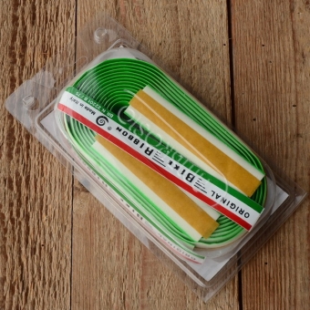 Lenkerband "AMBROSIO", grün, klassisches Lenkerband der 80/90er Jahre, NOS    