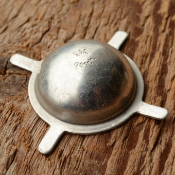 Pedalkappe, Aluminium, D_innen=23.5mm D_aussen=30mm, orig. alte Neuware 