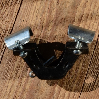 Halterung f. Kindersitz, "BULLDOG", schwarz, für Rahmenmontage 