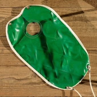 Tankbezug / Tankschoner, für Mopeds, grün RAL6524, L=320mm/B=205mm 