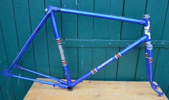 Fahrradrahmen "Dürkopp" 26 Zoll, Herrenausführung, späte 50er Jahre 