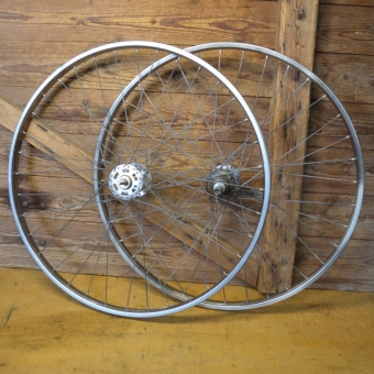 Laufradsatz 26 x 1,75 "Weinmann" rostfrei, Speichen verzinkt, Breite 27 mm 