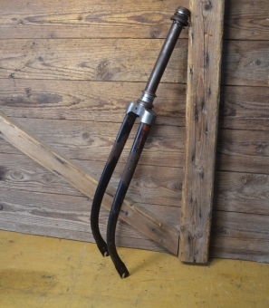 Fahrradgabel 28 Zoll, 50er Jahre, Schaftlänge 220 mm, Gewindelänge 35 mm 