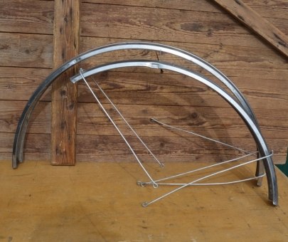 Schutzblechsatz "Victoria" 28 Zoll, Damenausführung, mit Streben 