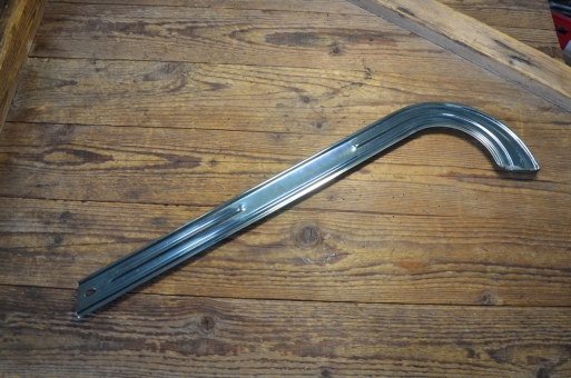 Kettenschutz chromatiert, Länge 535 mm, Höhe mitte ca. 37 mm 