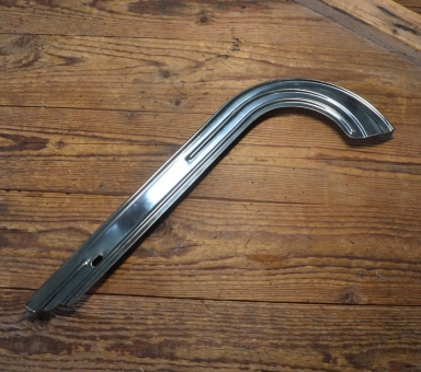 Kettenschutz chromatiert, Länge 400 mm, Höhe mitte ca. 38 mm 