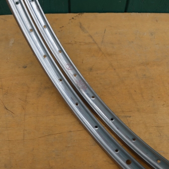 Fahrradfelgensatz "Alesa Inox 18/10", 27 Zoll (630), Breite 28 mm, Ventilbohrung 8,5 mm, 36-Loch 