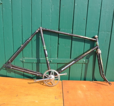 Fahrradrahmen Herrenausführung "Brandenburg" 28 Zoll, schwarz 