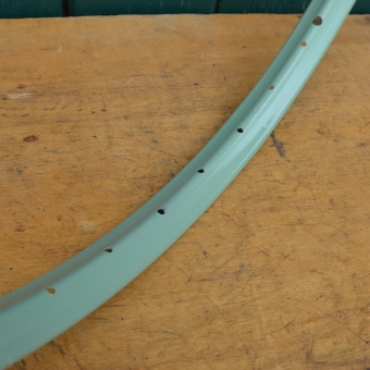 Felge 28 x 1 ½ (635) für Drahtbereifung, grün überlackiert, 40-loch! 