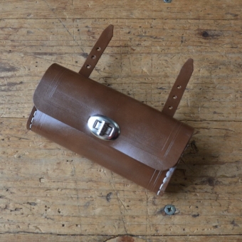 Werkzeugtasche, Lefa, Braun, Maße 150x75x30 mm 