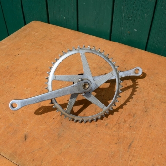 Tretlager in Keilausführung für 40 x 70 mm Tretlagergehäuse, DDR 60er Jahre 