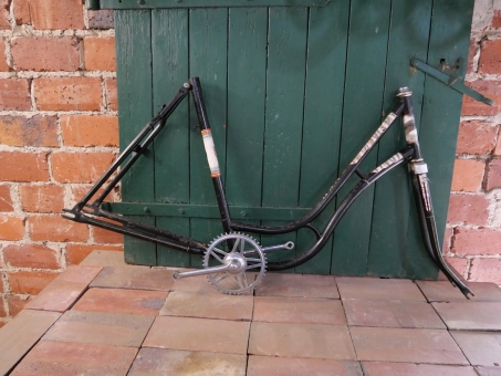 Fahrradrahmen "NSU", Damenausführung, Rahmenhöhe 56 cm 