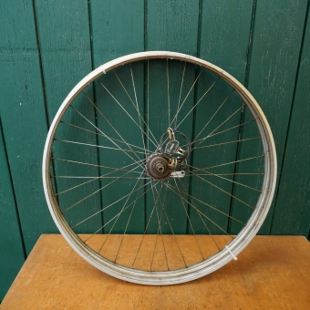 Laufrad 28 Zoll plus zusätzliche Felge für Vorderrad, Felge Alu Breite 26mm 