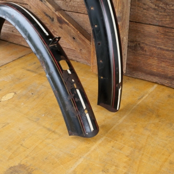 Schutzblechsatz 28 Zoll "NSU" Damenausführung, Breite 60 mm, 60er Jahre 