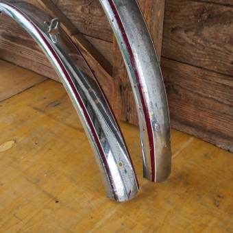 Schutzblechsatz 28 Zoll "Miele" Sportradfelge verchromt, mit Patina 