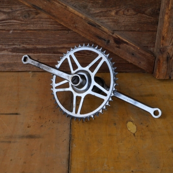 Tretlager, Glockenausführung für 40x70 mm Tretlagergehäuse, komplett 