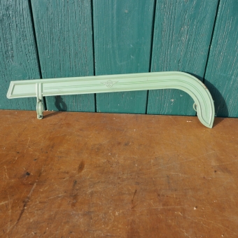 Kettenschutz "Hebie" hellgrün, Linierung dunkelgrün, Länge ca. 560 mm 