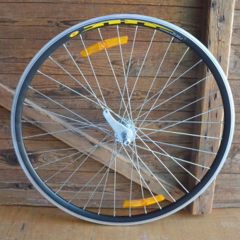 Hinterrad Rücktritt Felge 700 C, Alu, schwarz, "HISTOP"-Nabe 