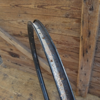 Fahrradfelge für Wulstbereifung, 28", Stahl, 36-Loch, Breite 33,5 mm, verstärkte Ausf., NOS 