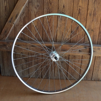 Laufrad 24 x 1 3/8 hinten, (20 x 540), "van Schothorst", verchromt 