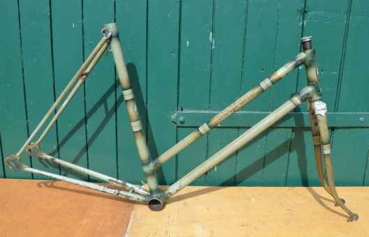 Fahrradrahmen "Wolfram" Damenausführung, Rahmenhöhe 55 cm 