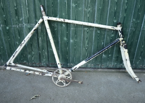 Fahrradrahmen "Opel", Rahmenhöhe 55 cm, Rahmennummer 2067xxx 