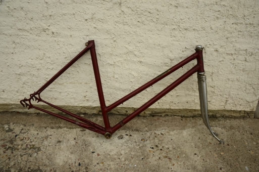 Rennrahmen, Damenausf., 28", "Maasen" Frankfurt 