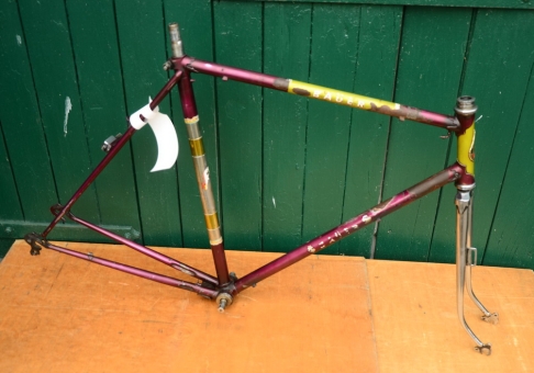 Sportradrahmen "Bauer 50 Jahre", Jubiläumsmodell. 60er Jahre 